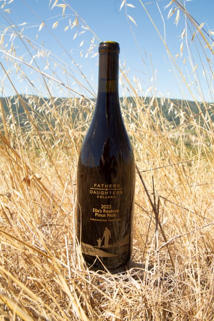 Fathers & Daughters Ferrington Vineyard wine label collection