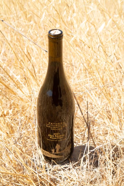Fathers & Daughters Ferrington Vineyard private tasting experience setup