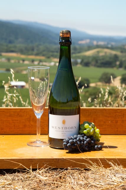 Westborn Ferrington Vineyard Pinot Noir bottle with vineyard designation label